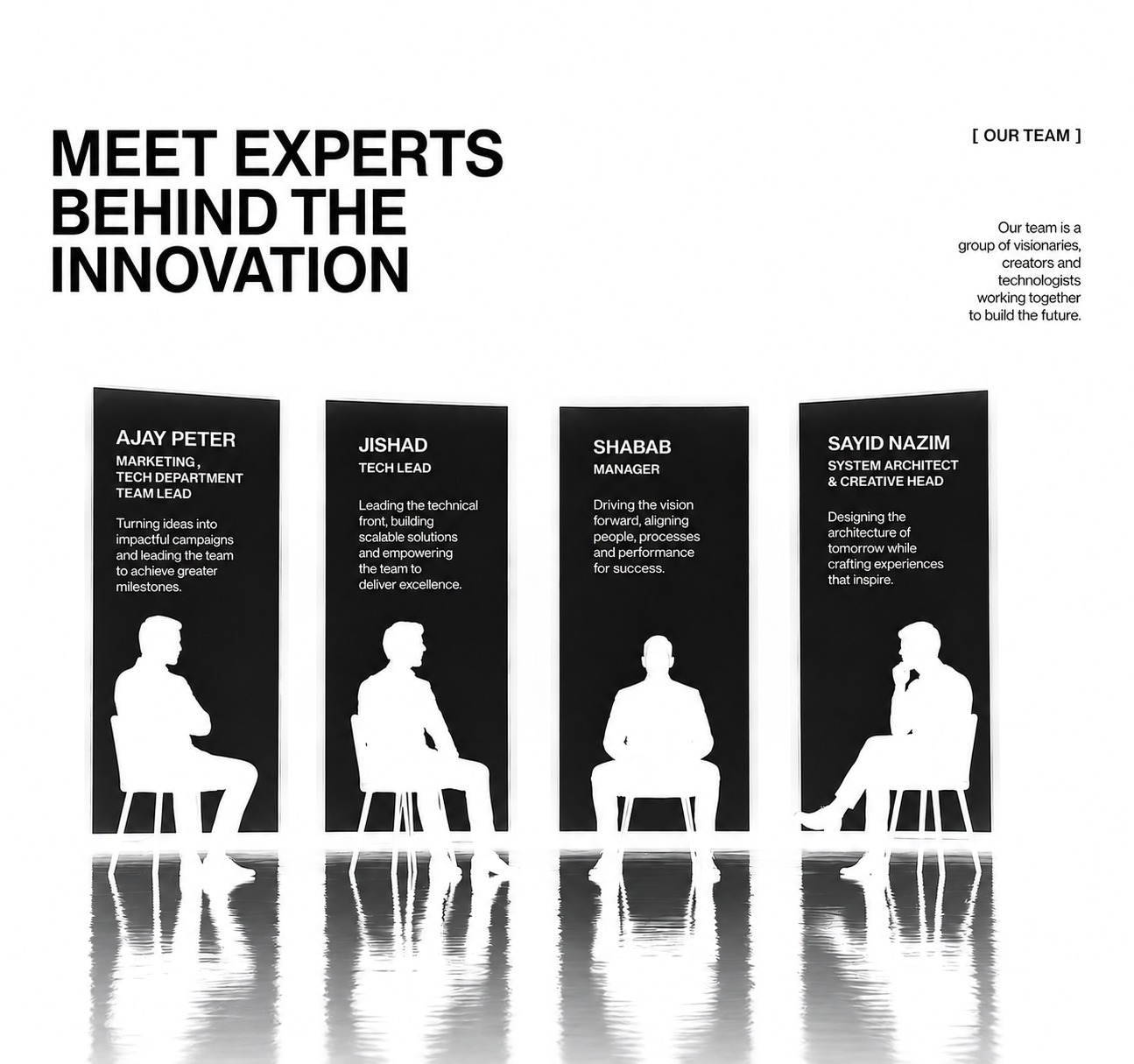 Meet the experts behind Octapus — Sayid Nazim, Shabab, Jishad and Ajay Peter